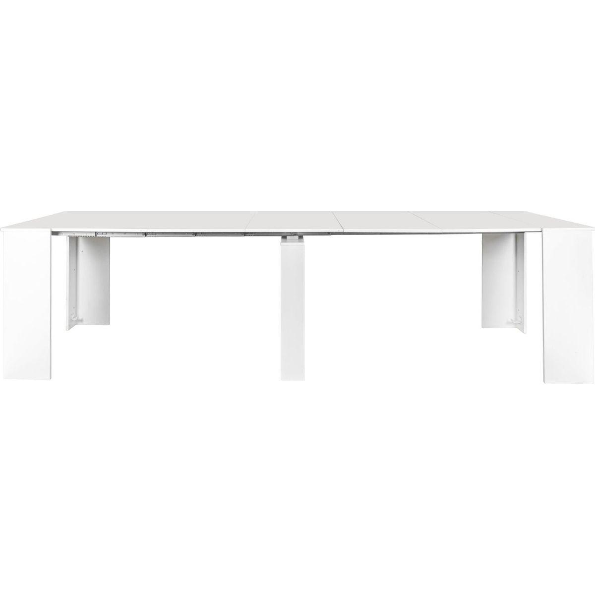 Multifunctional extendable console table