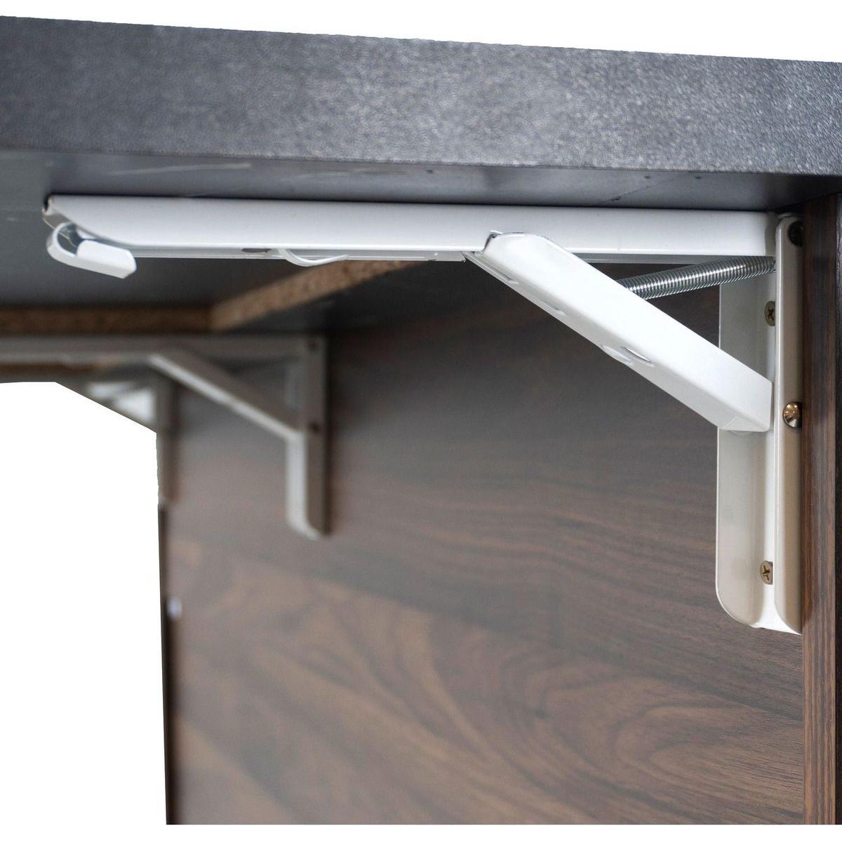 Kitchen Island with Trash Can Storage Cabinet, Kitchen Cart with Drop Leaf, Spice Rack, Towel Rack and Drawer, Rolling Kitchen Island on Wheels with Adjustable Shelf, Walnut Brown