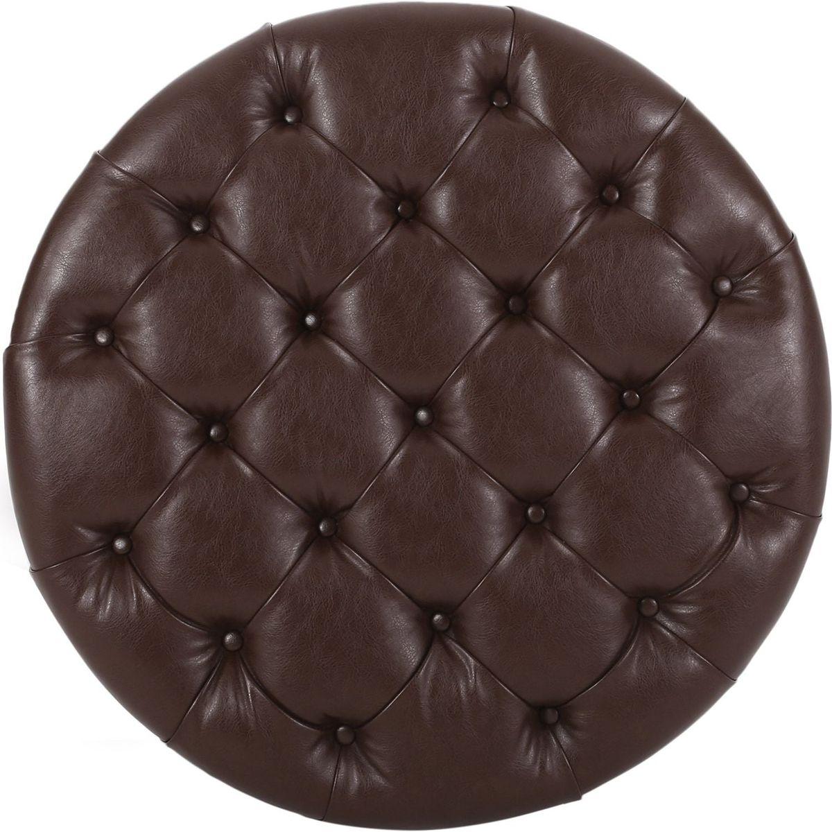 ROUND OTTOMAN