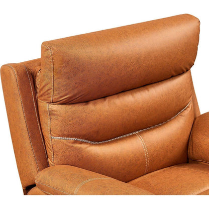 Liyasi Dual OKIN Motor Rocking and 240 Degree Swivel Single Sofa Seat recliner Chair Infinite Position, Head rest with power function