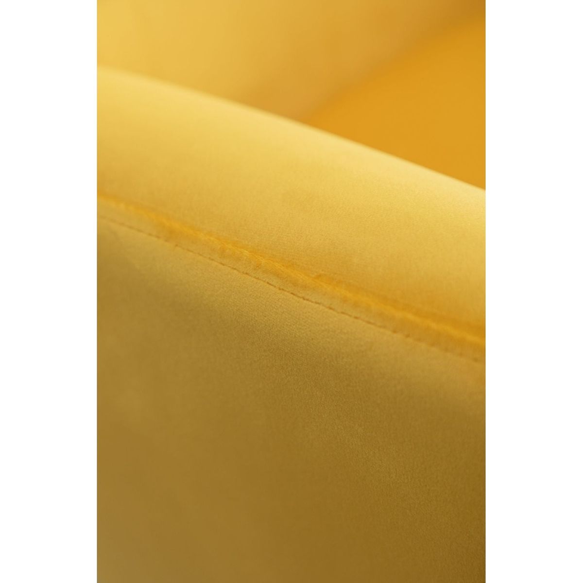 Sovarol Velvet Button-Tufted Wing Back Accent Chair, Yellow