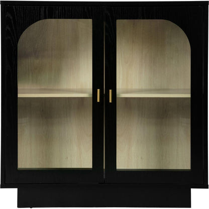 Storage Cabinet with Acrylic Door for Living Room, Dining Room, Study