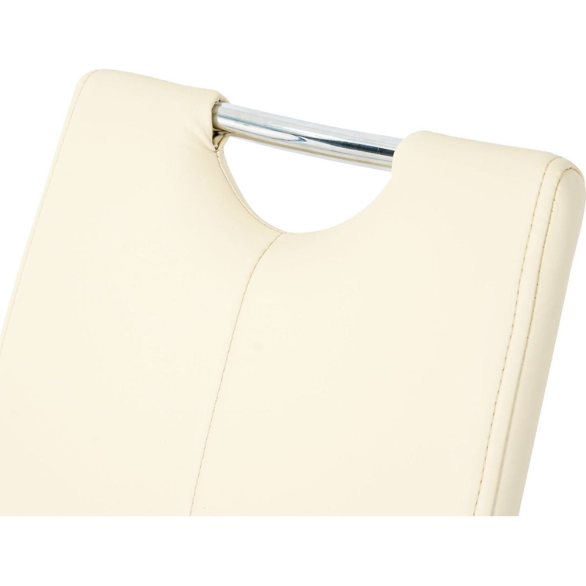 Modern PU dining chair living room chair upholstered chair, electroplated metal legs design, kitchen, living room, bedroom, dining room side chair (Set of 2)