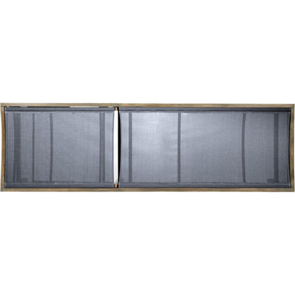 SUMMERLAND CHAISE LOUNGE - DARK GREY MESH