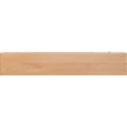 North America A Grade Solid Beech TV Cabinet With Chinese Changhong Glass Doors, Two Drawer Storage Space TV Standing