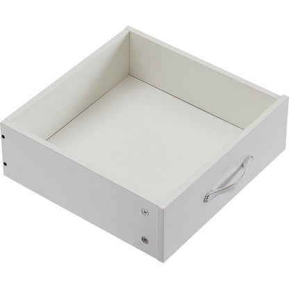 Bedroom dresser, 9 drawer long dresser with antique handles, wood chest of drawers for kids room, living room, entry and hallway, White, 47.56"W x 15.75"D x 34.45"H.