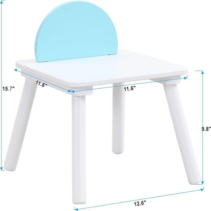 Children's panel table with 4 chairs