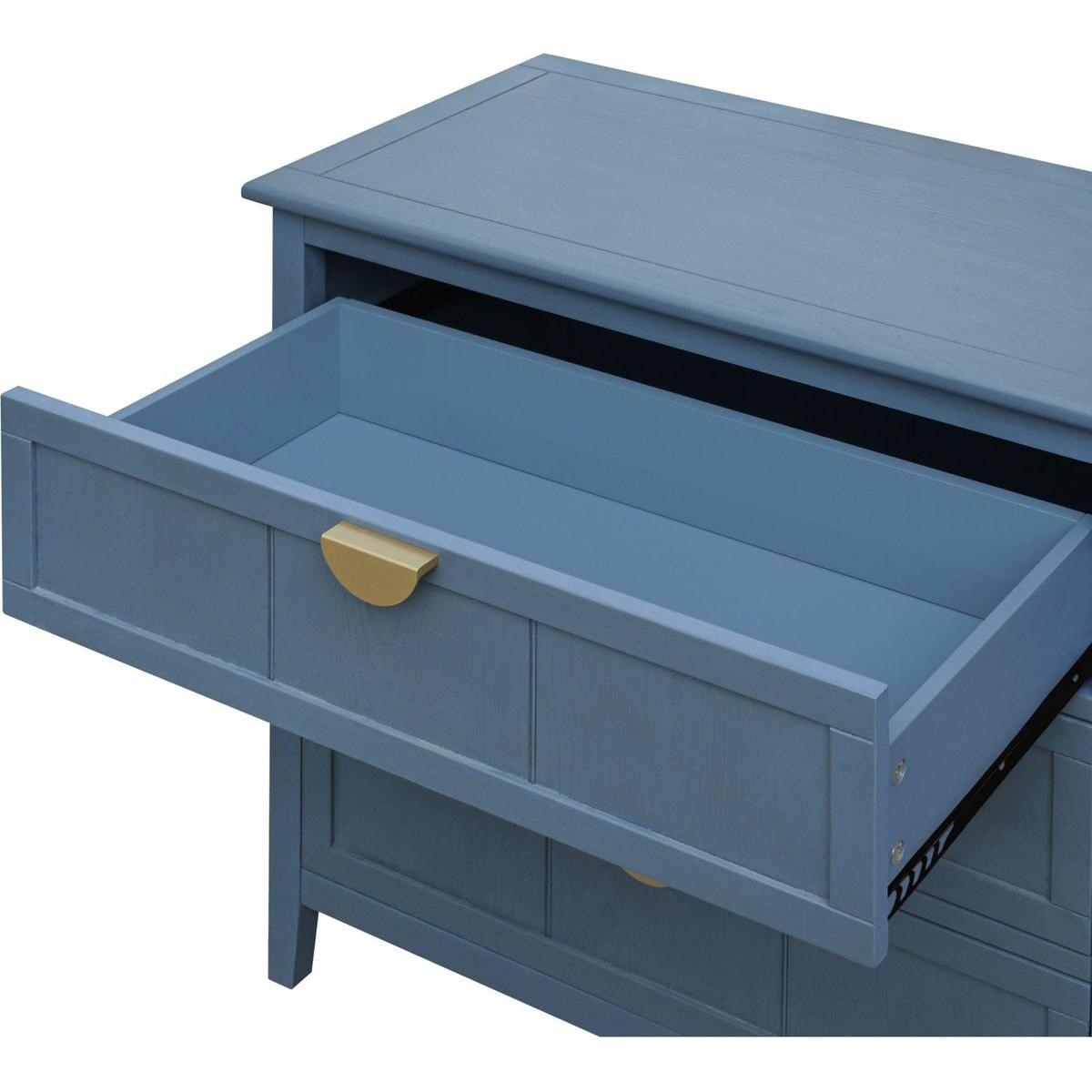 3 Drawer Cabinet, American Furniture,Suitable for bedroom, living room, study
