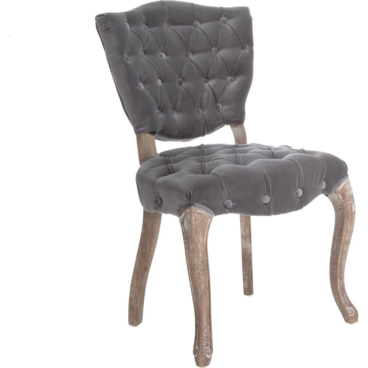 KD TUFTED CHAIR (WTHR)( SET OF 2 )