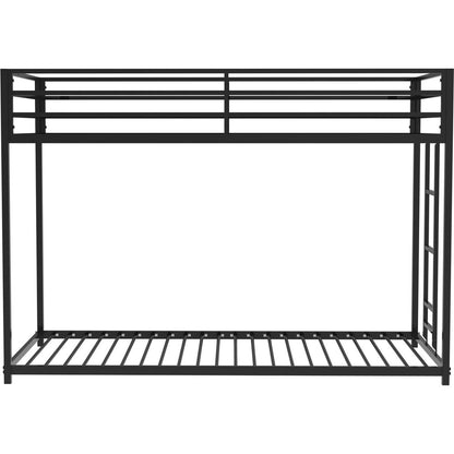 Same as original B083124170 Adam Sturdy Twin over Twin Metal Bunk Black for Kids and Adult, Low Profile and Easy Climbing with Stable Ladder
