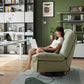 smart multifunction recliner chair electric green