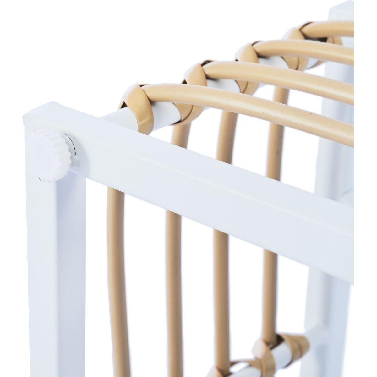 Modern Minimalist 7-Piece Metal Patio Sectional Sofa Set, All-Weather Garden Conversational Furniture Set with Thick Cushions and Coffee Table for Indoor Outdoor, White