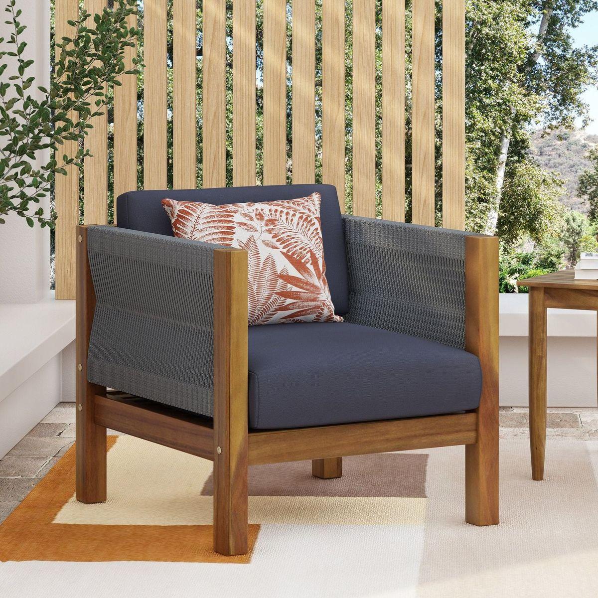 LAUREL OUTDOOR CLUB CHAIR (Set of 2)