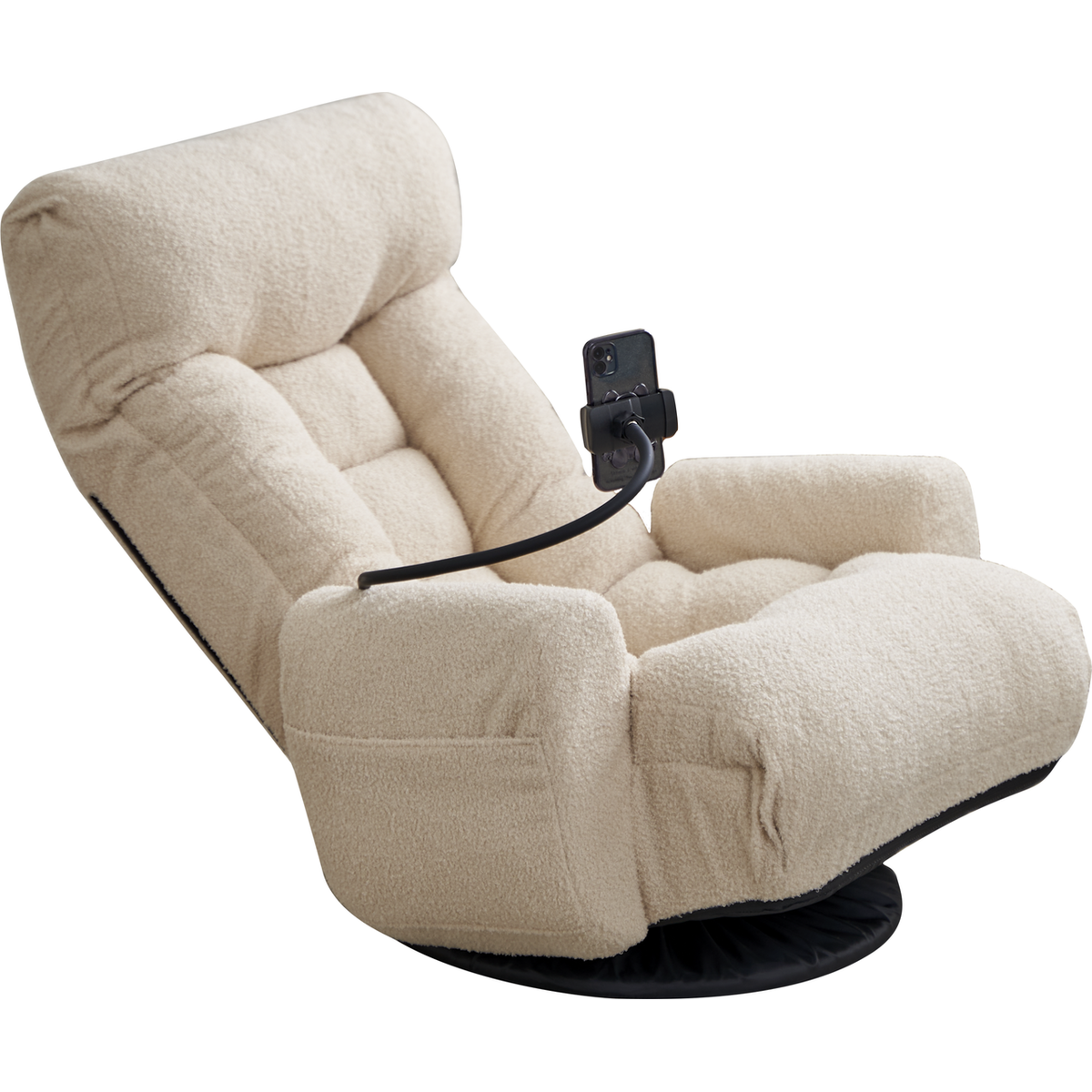 Adjustable head and waist, game chair, lounge chair in the living room, 360 degree rotatable sofa chair,Rotatable seat Leisure Chair deck chair