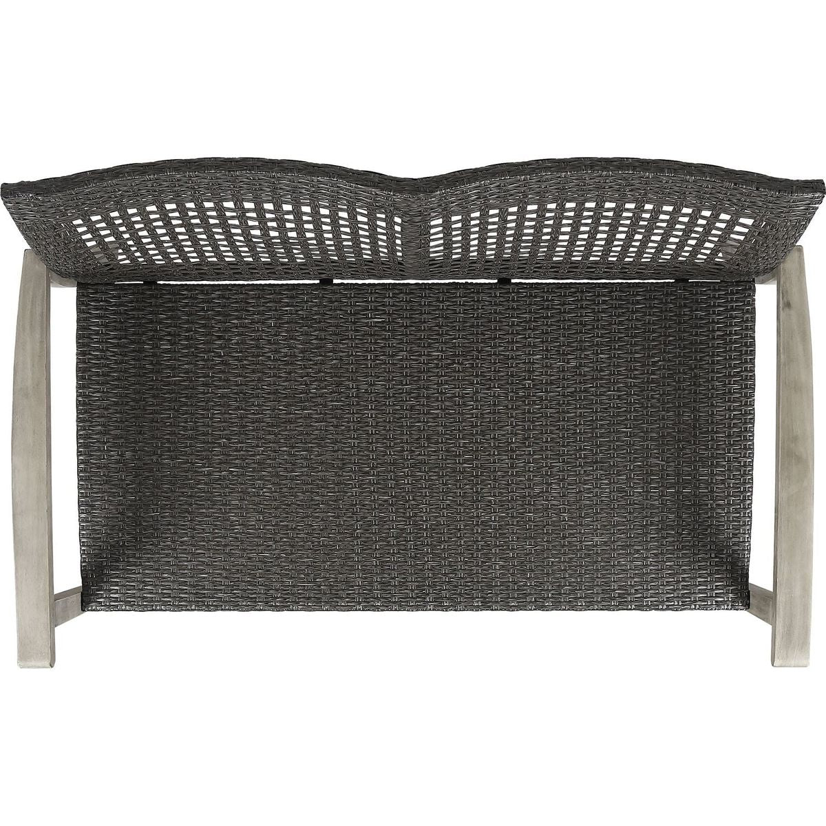 HAMPTON WOOD + WICKER LOVESEAT