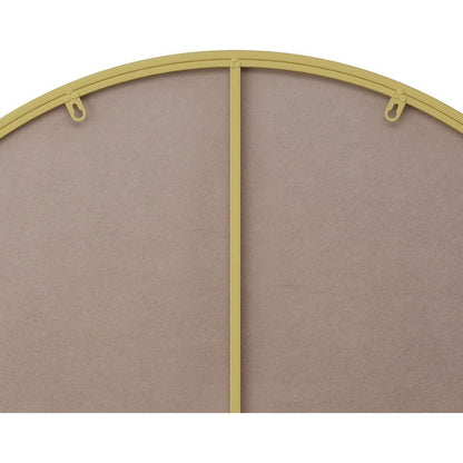 Wall Mirror 36 Inch Gold Circular Mirror Metal Framed Mirror Round Vanity Mirror Dressing Mirror, for Bathroom, Living Room, Bedroom Wall Decor