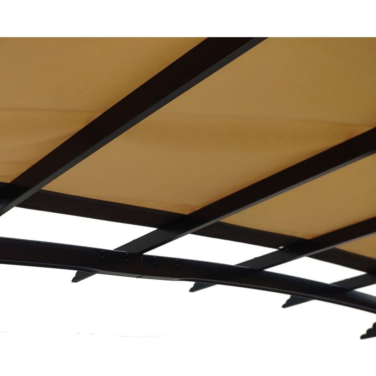 Universal Canopy Cover Replacement for 12x9 Ft Curved Outdoor Pergola Structure