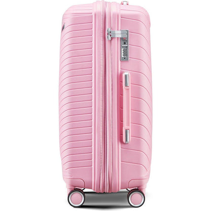 Luggage Sets 4 Piece(14/20/24/28), Expandable Lightweight Suitcase with 4 Double 360 Degrees Mute Spinner Wheels PP Materials Durable TSA Lock Travel Luggage