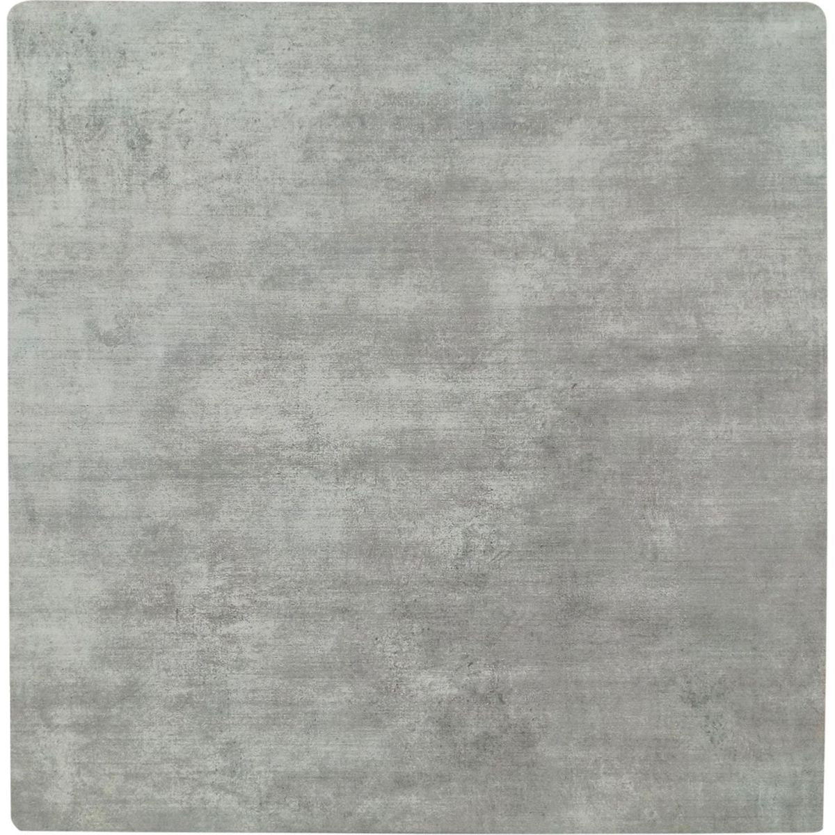 Modern Bar Height 42" Dining Table, Rubberwood Legs and Laminate Table Top, Gray Finish, Black
