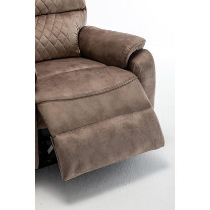Lounge chair lift chair relax sofa chair sitting room furniture sitting room power supply elderly electric lounge chair (180 degree lying flat) - Streamdale Furniture