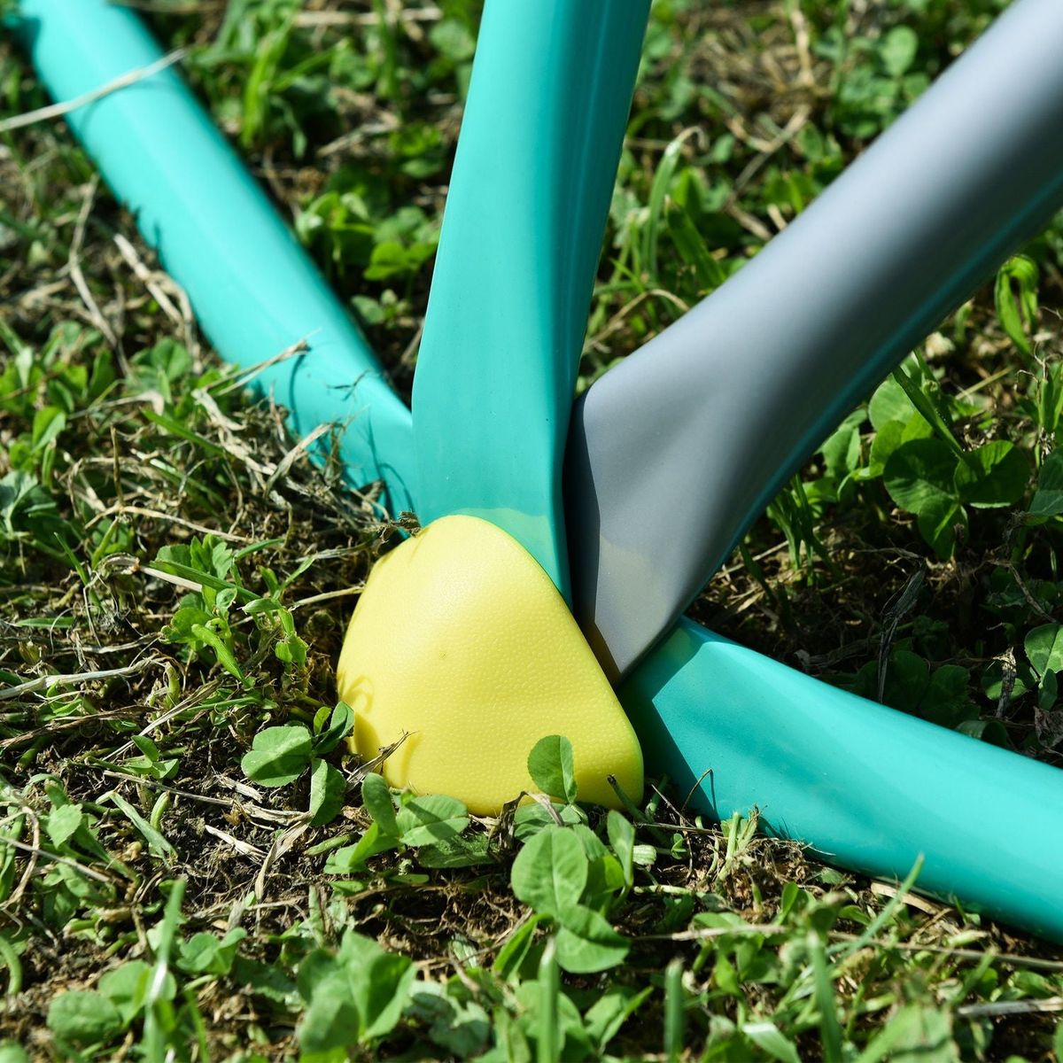 12ft Geometric Dome Climber Play Center, Kids Climbing Dome Tower with Hammock, Rust & UV Resistant Steel Supporting 1000 LBS