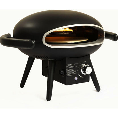 Gas Pizza Oven, Propane Outdoor Pizza Oven, Portable Pizza Oven For 12 Inch Pizzas, With Gas Hose & Regulator