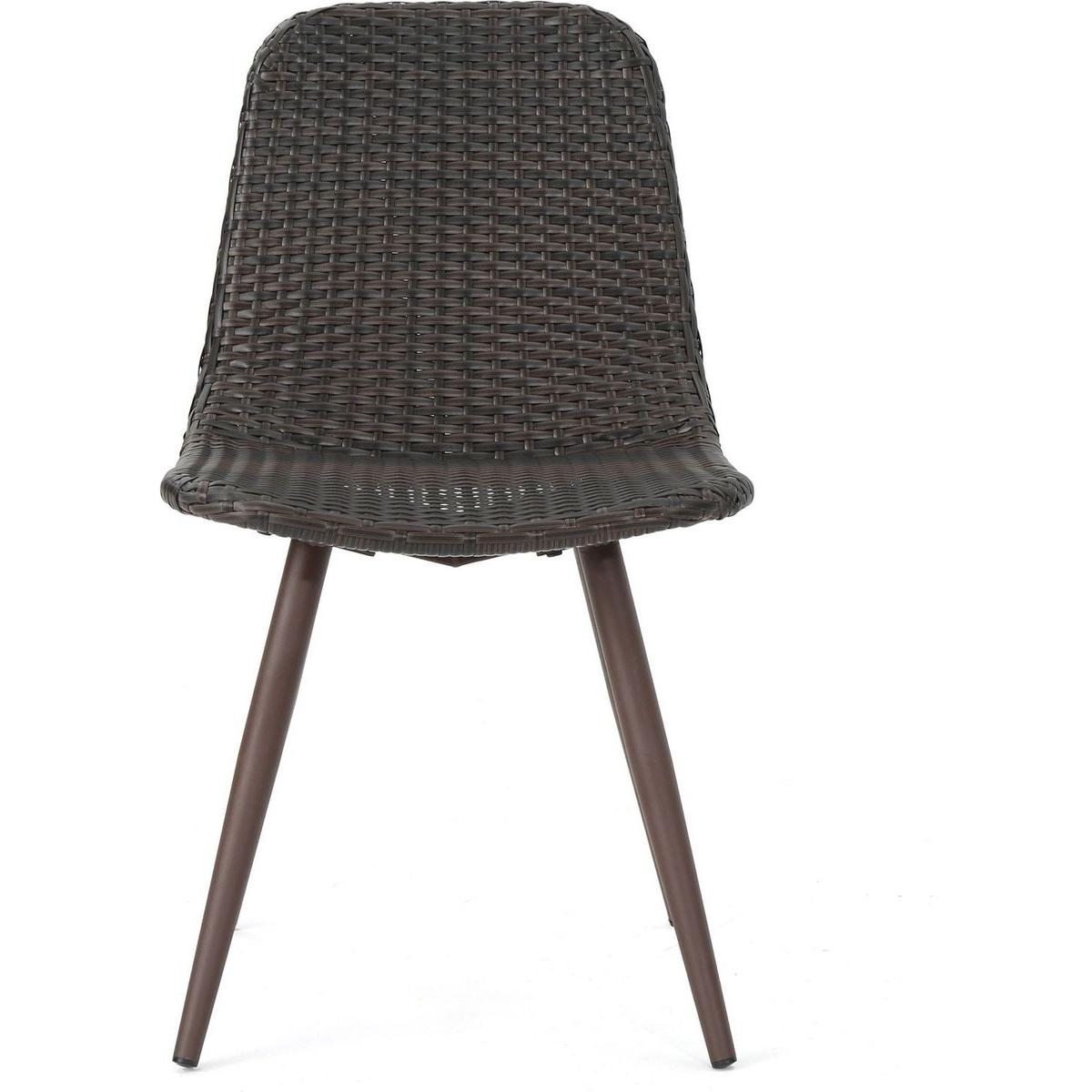 GILA DINING CHAIR WITH POWDER COATED LEGS