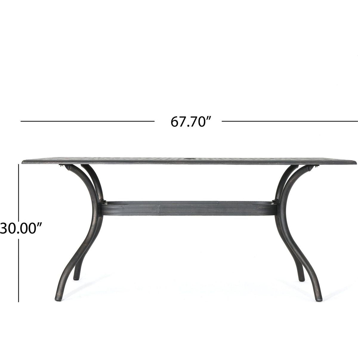 AUSTIN 68" RECTANGLE TABLE