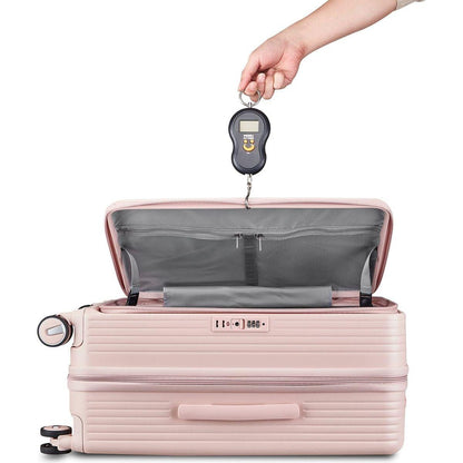 Luggage Sets 3 Piece(20/24/28), Expandable Carry On Luggage with TSA Lock Airline Approved, 100% PC Hard Shell and Lightweight Suitcase with Front Pocket and Spinner Wheels