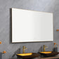 60x 36Inch LED Mirror Bathroom Vanity Mirror with Back Light, Wall Mount Anti-Fog Memory Large Adjustable Vanity Mirror