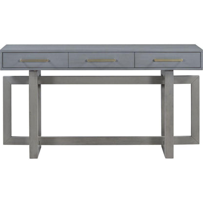 Elegant Console Table with Three Drawers, Extra Long Entryway Table for Entryway, Hallway, Living Room, Foyer, Corridor