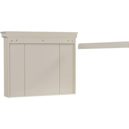 35" x 28" Blue Wall Mounted Bathroom Storage Cabinet with Mirror Door, Modern Bathroom Wall Cabinet with Mirror, Medicine Cabinet with 6 Open Shelves