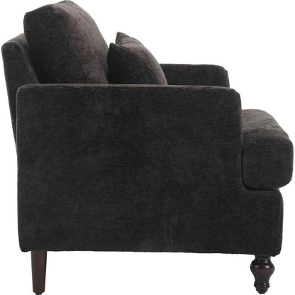 Wood Frame Armchair, Modern Accent Chair Lounge Chair for Living Room
