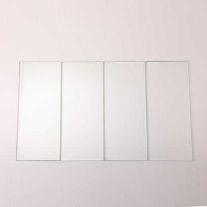 Glass Wind Gurad Square Glass Windshield For Square Fire Table