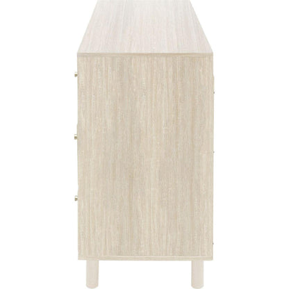 2 Door 3 Drawer Cabinet, Suitable for Bedroom, Living Room, Study