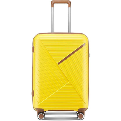 Luggage Sets 4 Piece(14/20/24/28), Expandable Lightweight Suitcase with 4 Double 360 Degrees Mute Spinner Wheels PP Materials Durable TSA Lock Travel Luggage