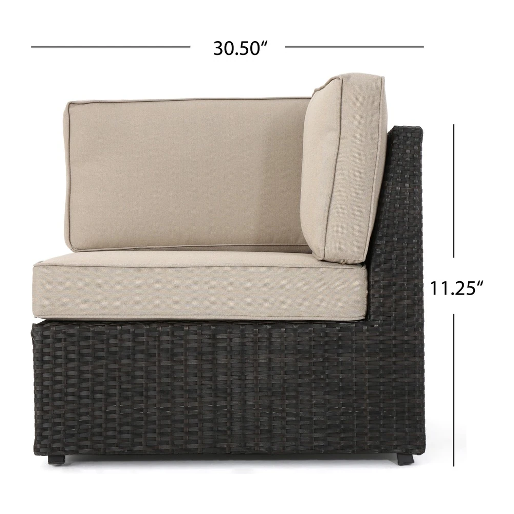 Santa Cruz Outdoor 8-piece Sectional Set