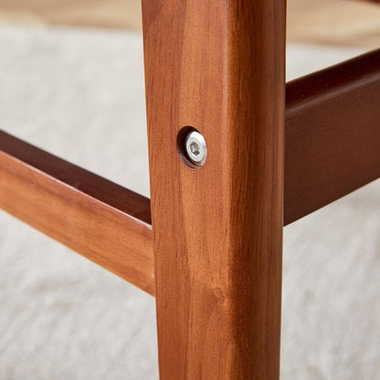 The stylish and durable solid wood dining chair, small curved back, PU cushion, and beautiful shape match perfectly with any room and everyday use