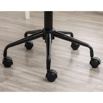 Eldon Diamond Tufted Adjustable Swivel Office Chair, Blue