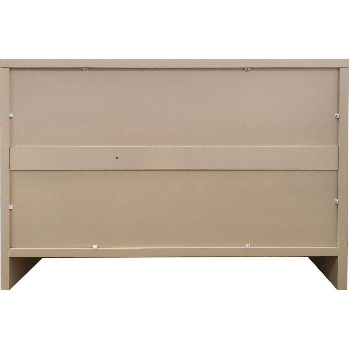 Accent Cabinet Farmhouse Style 3 Door Wooden Cabinet Sideboard Buffet Server Cabinet Storage Cabinet, for Living Room, Entryway, Hallway, Office, Kitchen and Dining Room, Natural Wood Wash