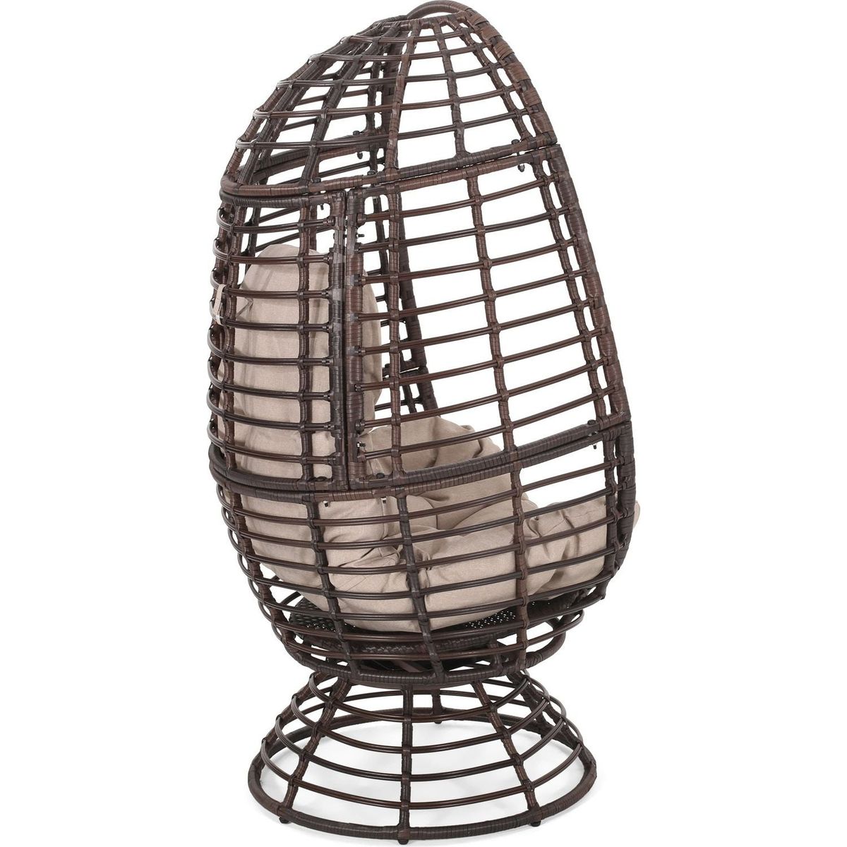 ROBERTSON SWIVEL PATIO EGG CHAIR