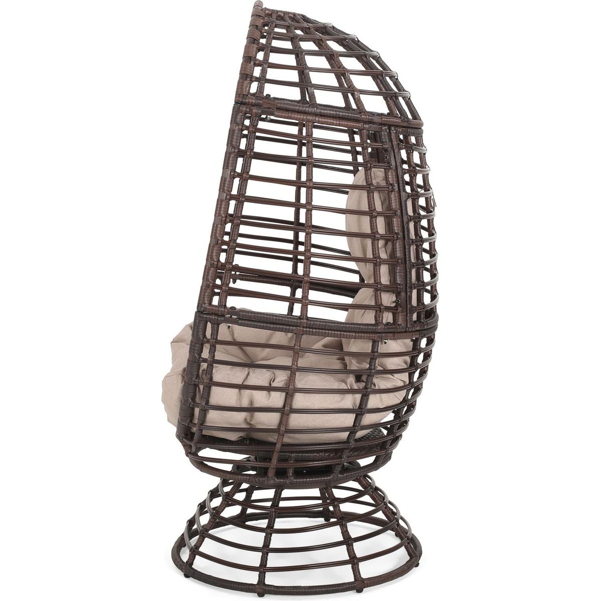 ROBERTSON SWIVEL PATIO EGG CHAIR