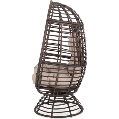 ROBERTSON SWIVEL PATIO EGG CHAIR
