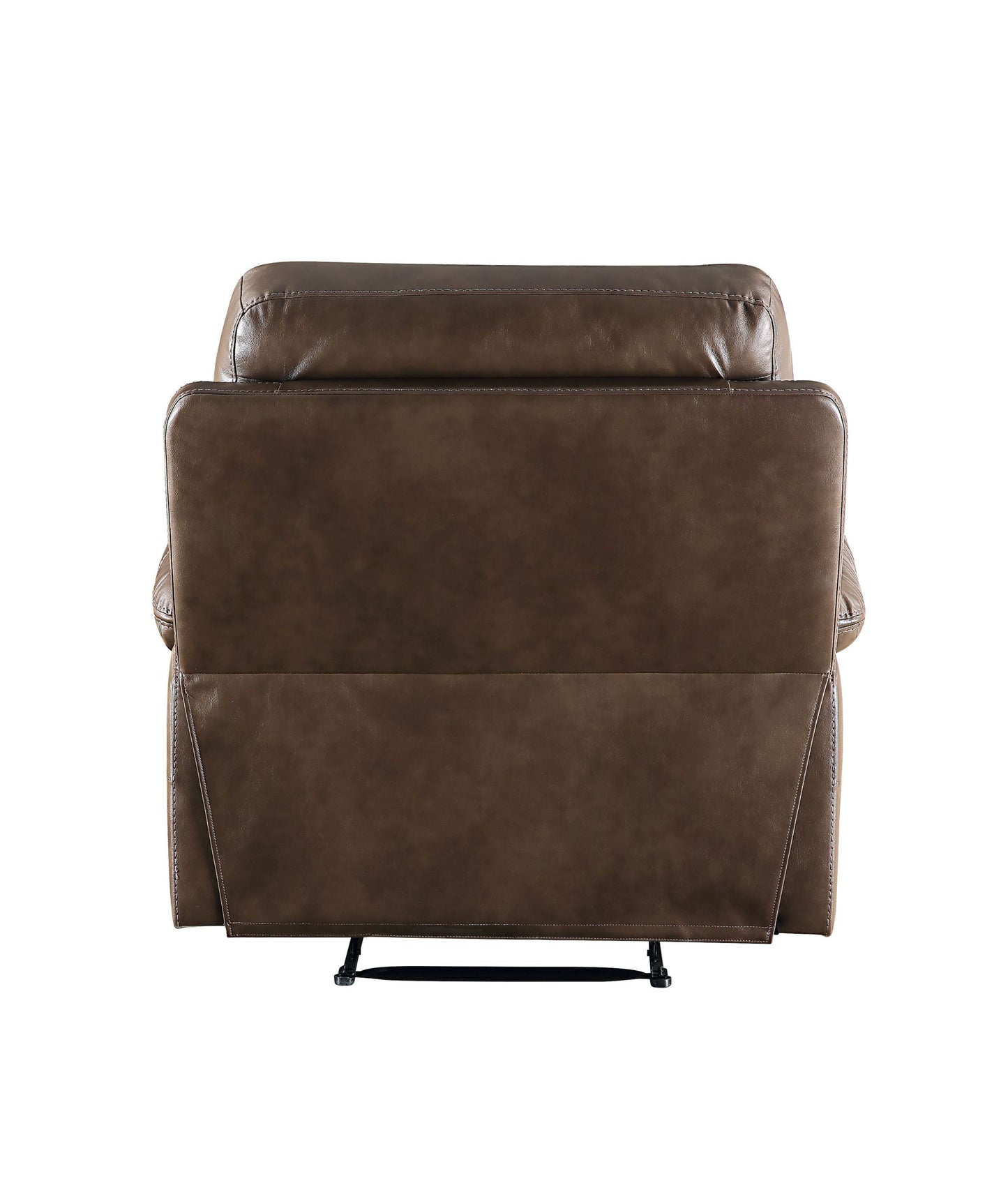 Aashi Recliner (Power Motion), Brown Leather-Gel Match