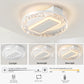 Bladeless Fan Lamp With Lights Dimmable LED