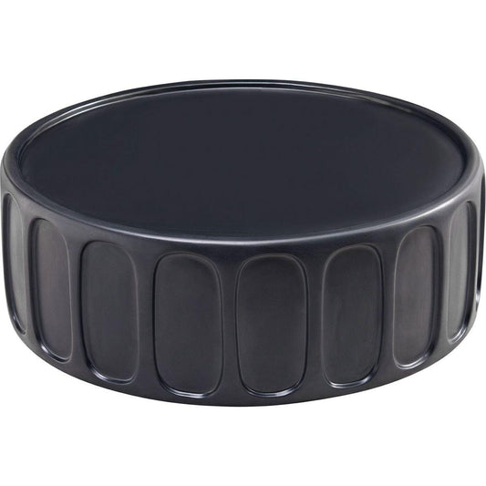 35.43'' Round Center Coffee Table for Living Room FiberglassTable,Modern Design Coffee Table for Office,Apartment,No Need Assembly,Matte Black