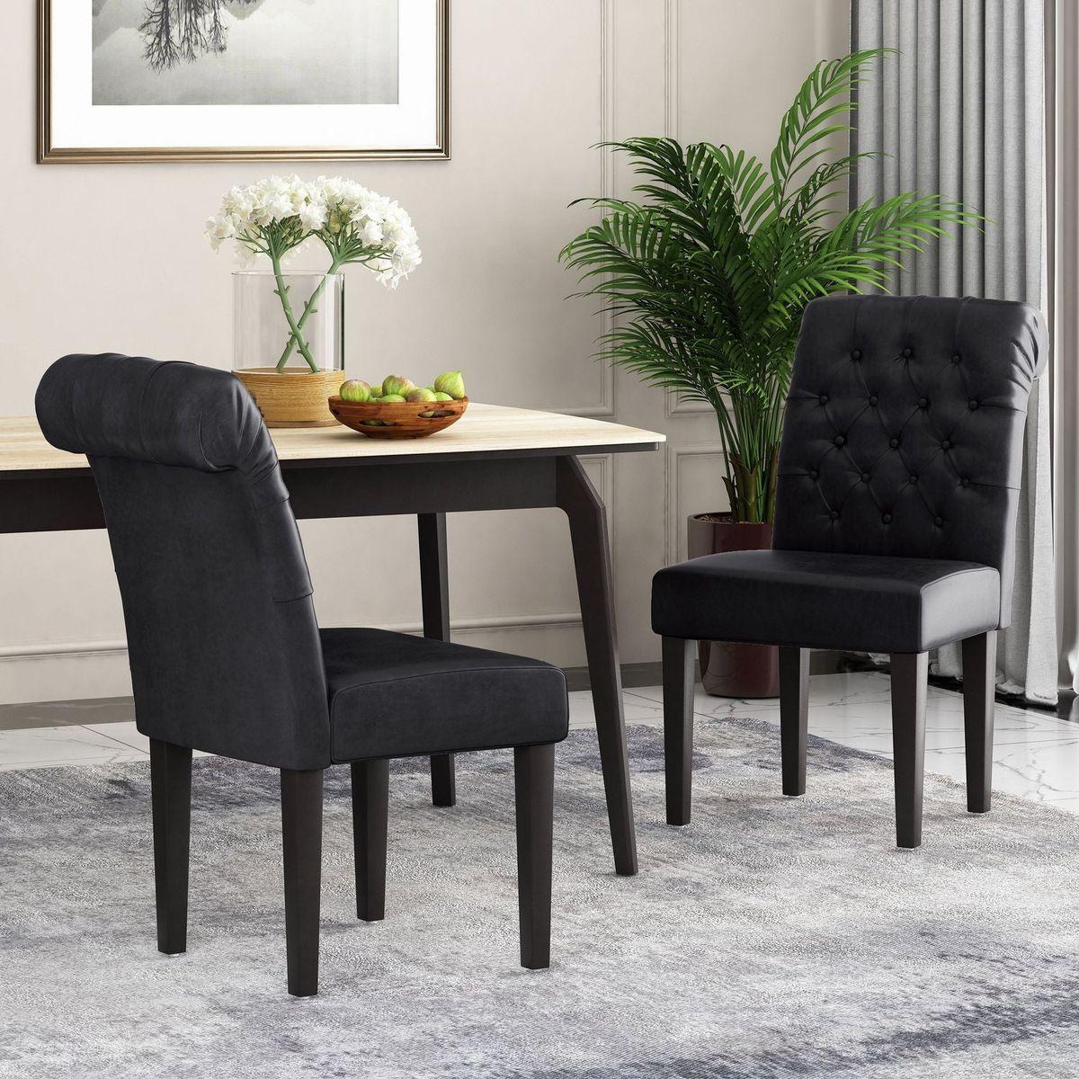 BROXTON TUFT DINING ROLLTOP KD MP2 (set of 2)