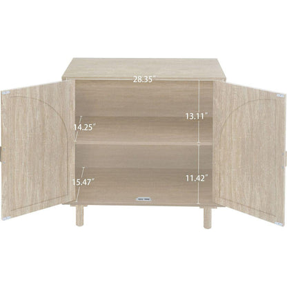 2 door cabinet, Suitable for Bedroom, Living Room, Study