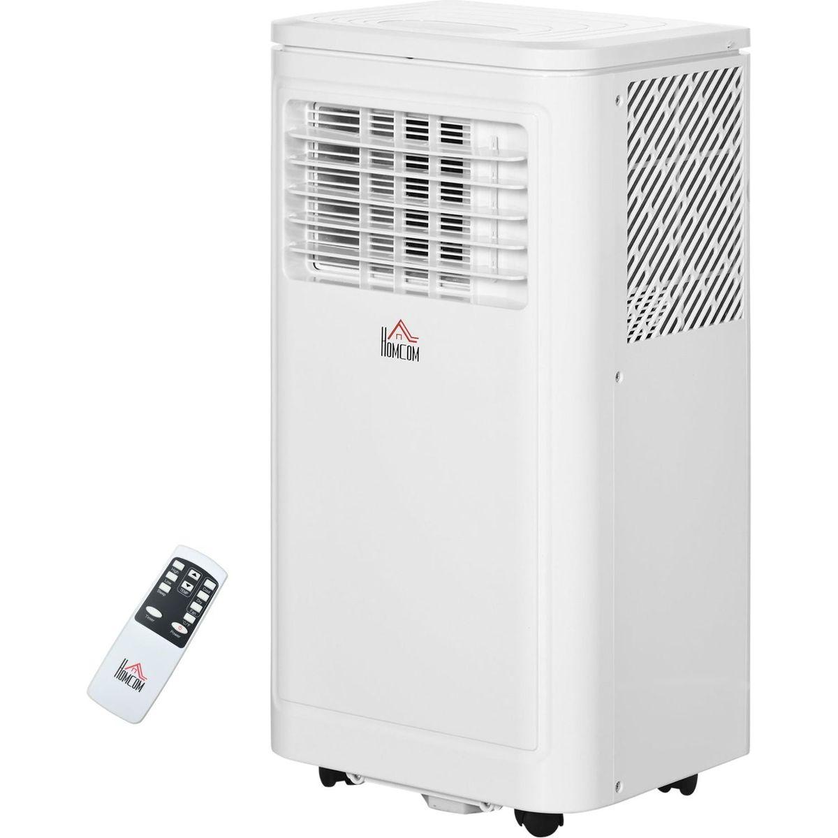 8,000 BTU Portable Air Conditioner Evaporative Cooler, White