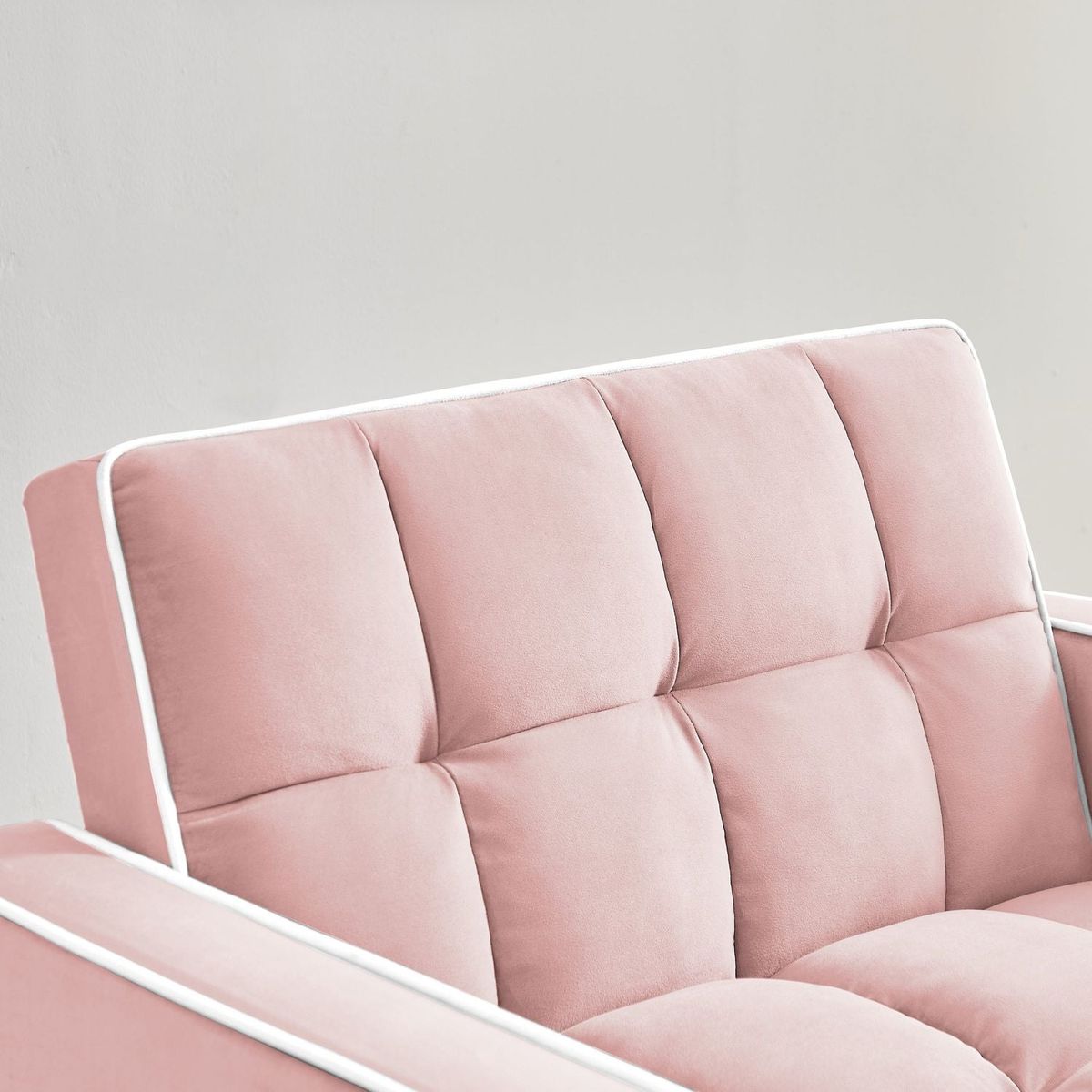 Three-in-one sofa bed chair folding sofa bed adjustable back into a sofa recliner single bed adult modern chair bed berth Pink